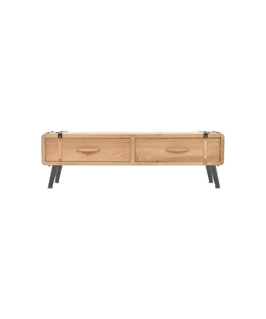 Fir Wood TV Lowboard
